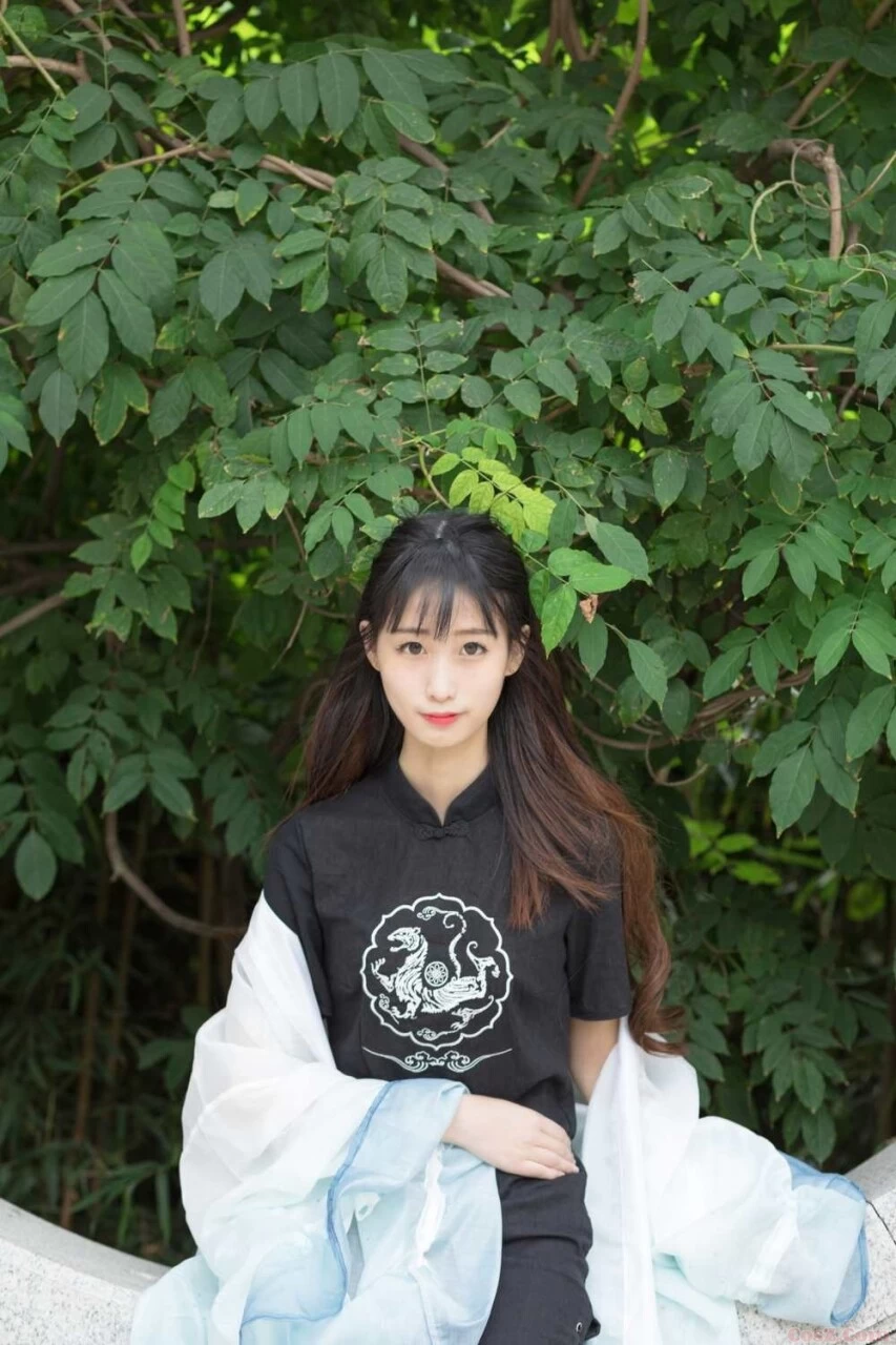 白衣侠客小姐姐清丽脱俗美胜天仙不谙世事