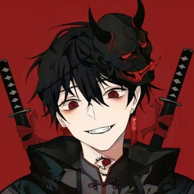 潮流帅气的男生动漫头像冷酷忧伤，笑着笑着笑成了冰冷的角色