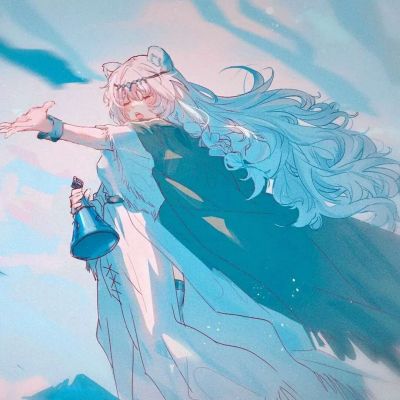 手绘女生头像动漫唯美，快换上吧让自己头像变的优秀