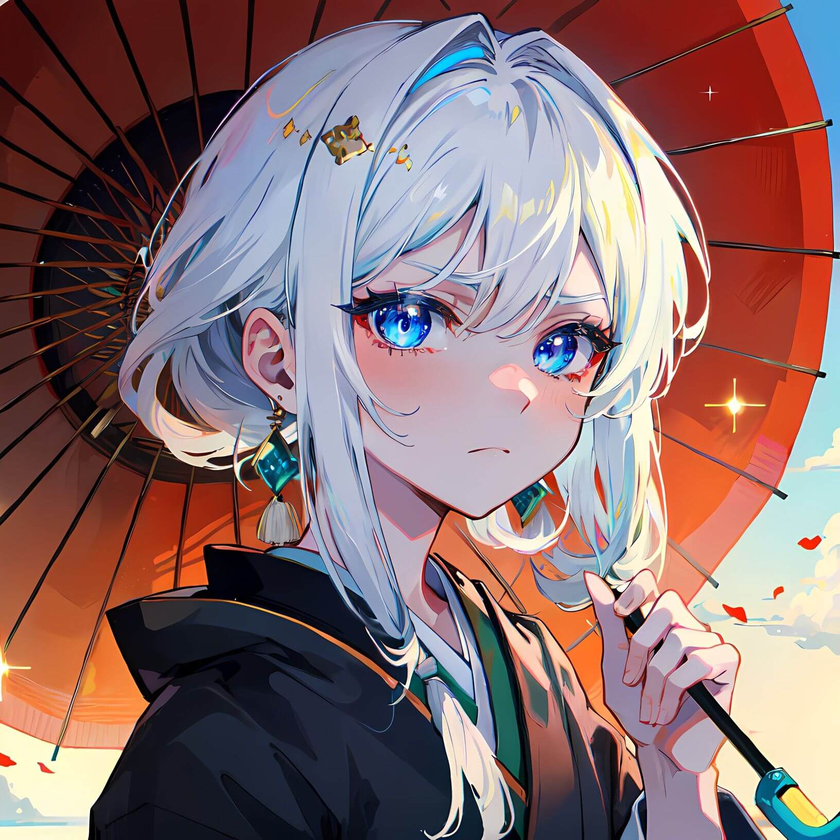 AI生成 二次元图片01天打卡