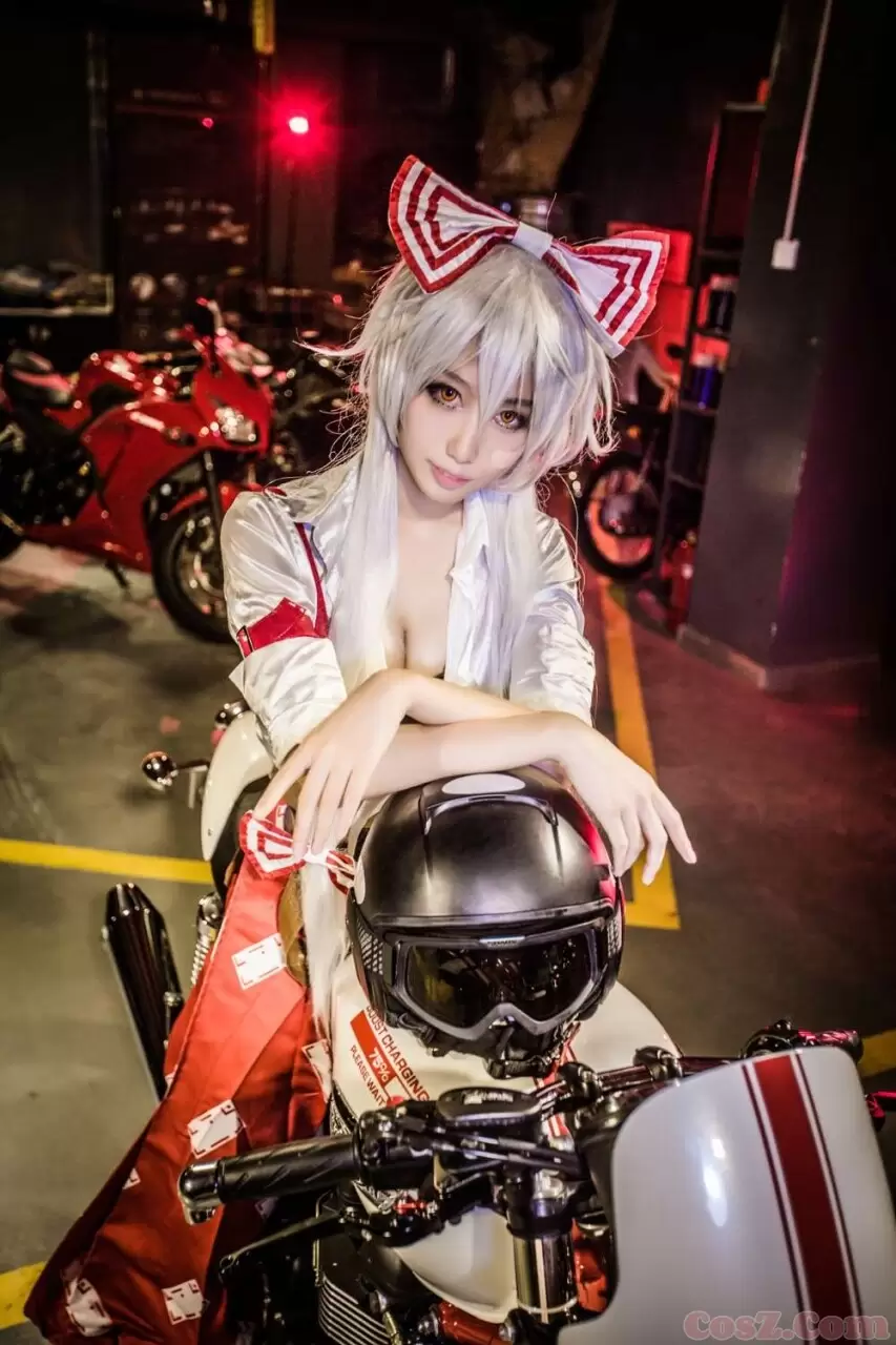 《C站·第50期》东方project 藤原妹红机车少女心！