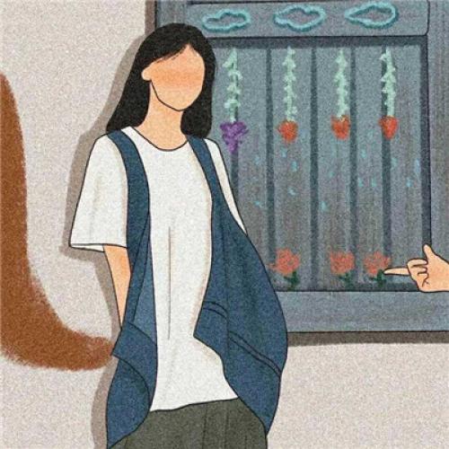 2022情侣头像动漫图片，我的余生与你一起度过