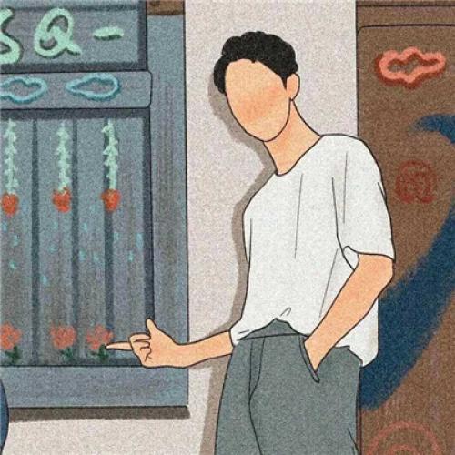 2022情侣头像动漫图片，我的余生与你一起度过