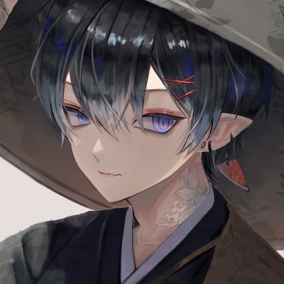 侧脸头像冷酷帅气动漫头像男生，躲在你生命的角落默默的注视着你