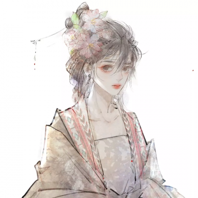 神仙动漫女头动漫头像，留在回忆里和你在一起