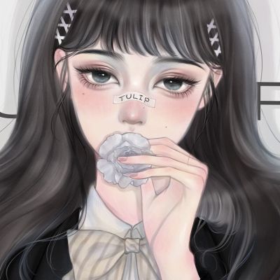 好看动漫头像手绘女生霸气冷艳二次元图片