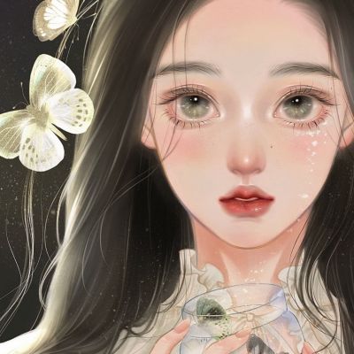 好看动漫头像手绘女生霸气冷艳二次元图片