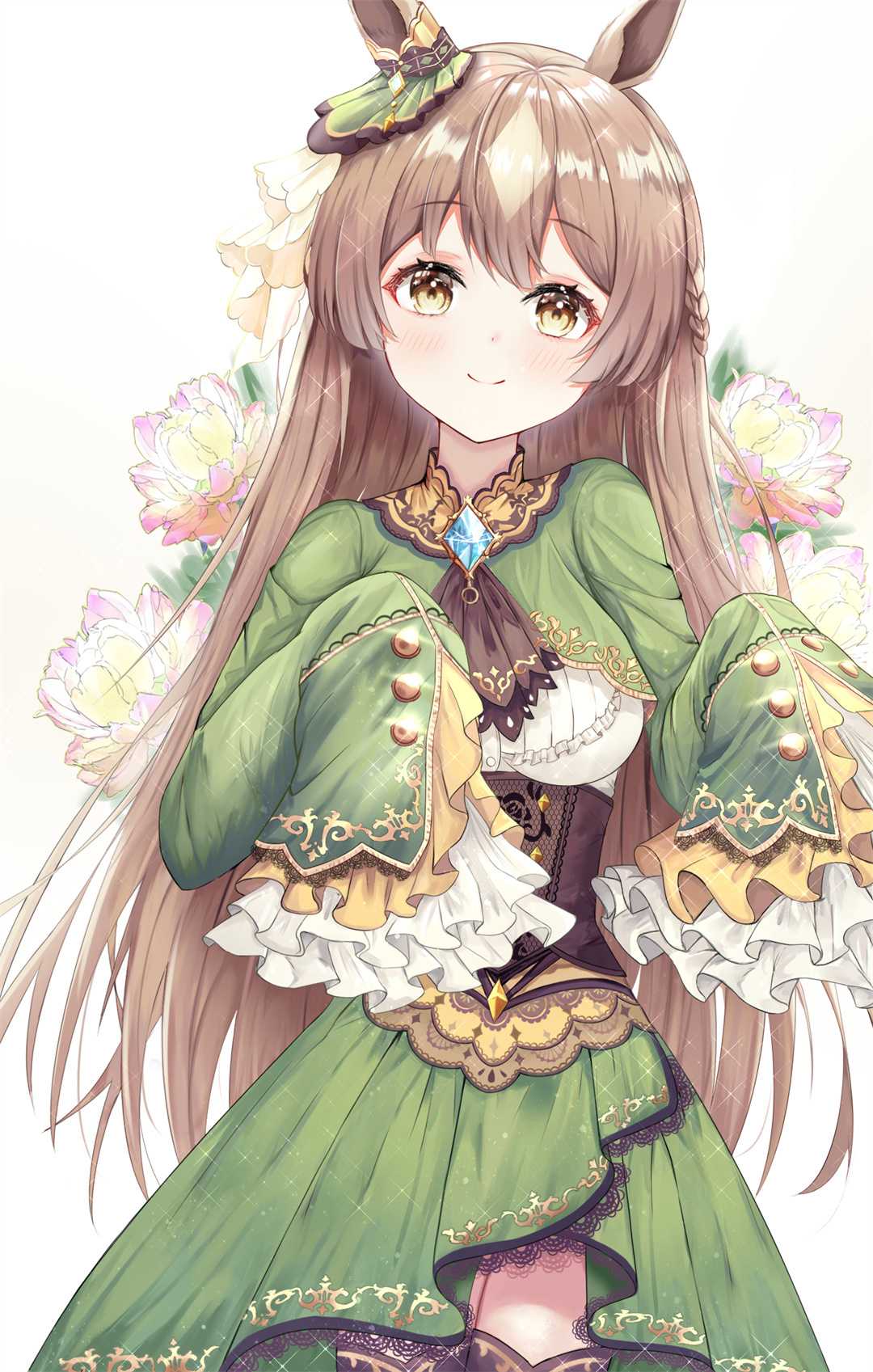 【P站画师】可爱小女孩花冈柚 中国插画师okutiri的美图壁纸作品推荐