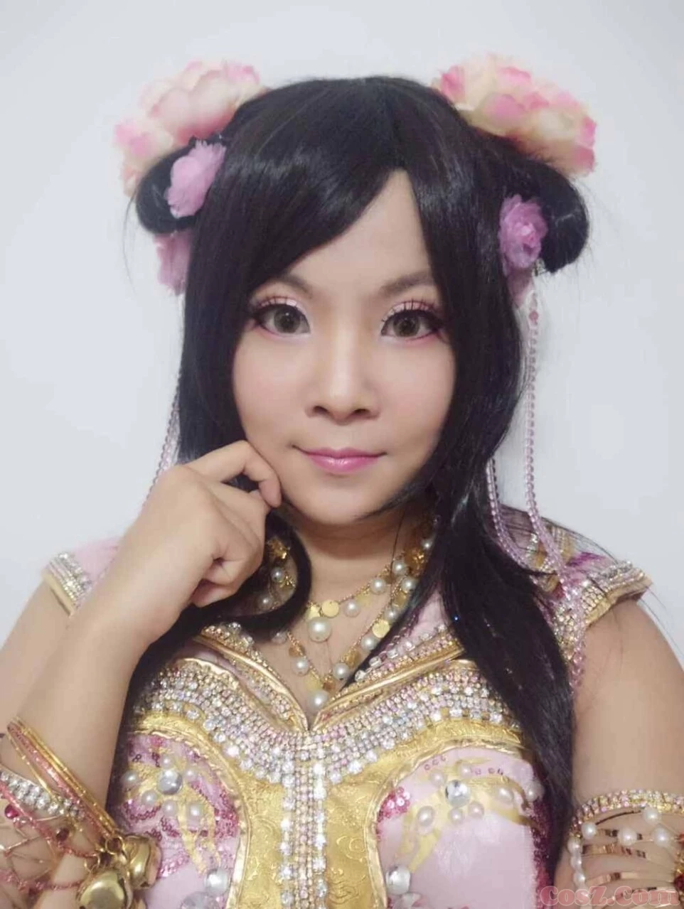 凉爽大眼睛看着就害怕